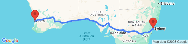 Perth to Sydney journey Perth to Sydney road trip scenery