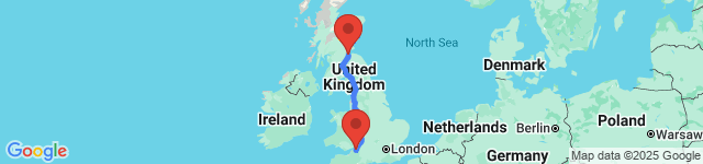 Bristol to Edinburgh journey Bristol to Edinburgh road trip scenery