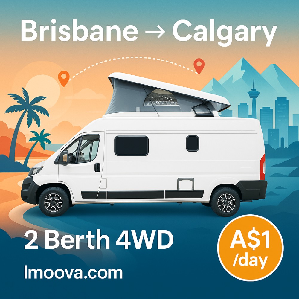 2 Berth 4WD available for relocation from Brisbane to Calgary