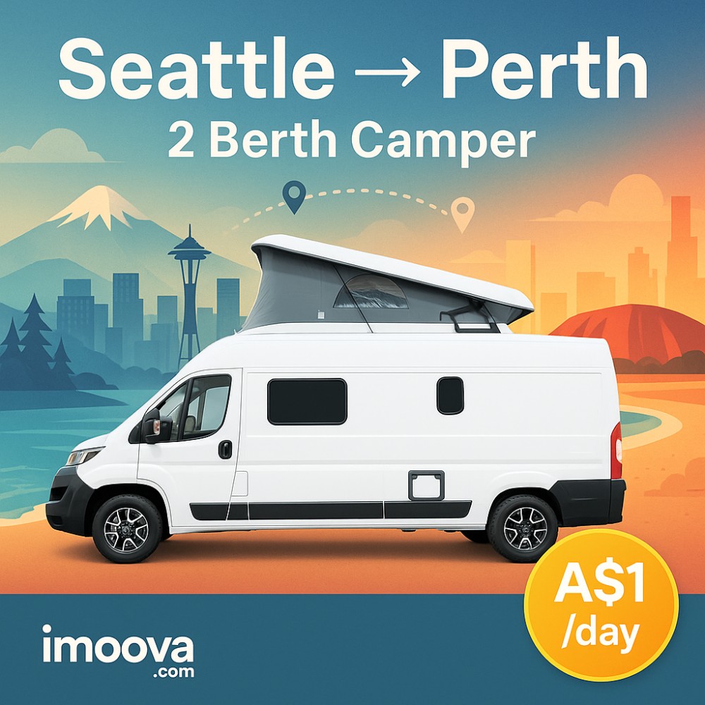 2 Berth Camper available for relocation from Seattle to Perth