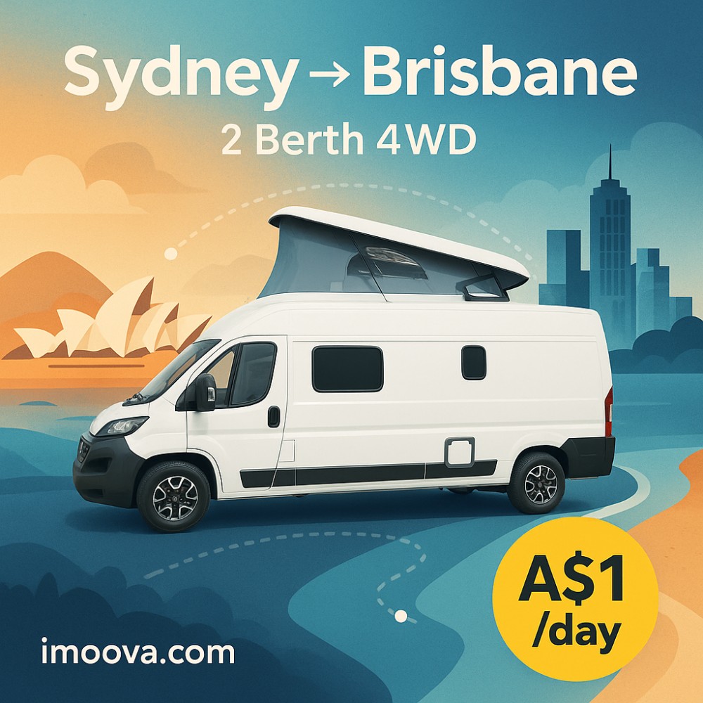 2 Berth 4WD available for relocation from Sydney to Brisbane