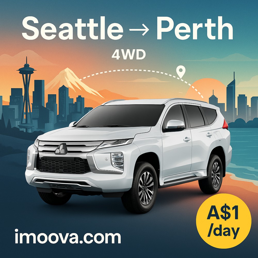 4WD available for relocation from Seattle to Perth