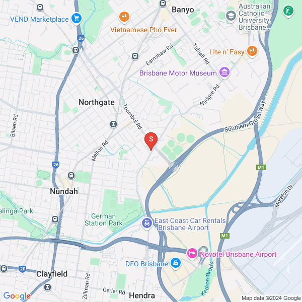 map of departure location